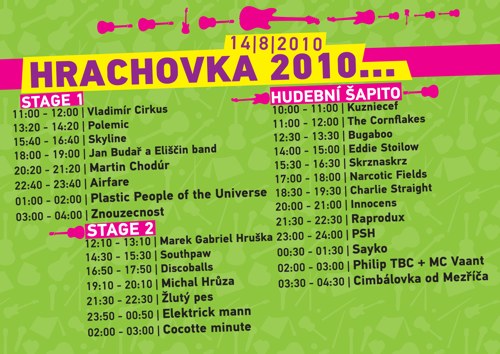 Program Hrachovka 2010