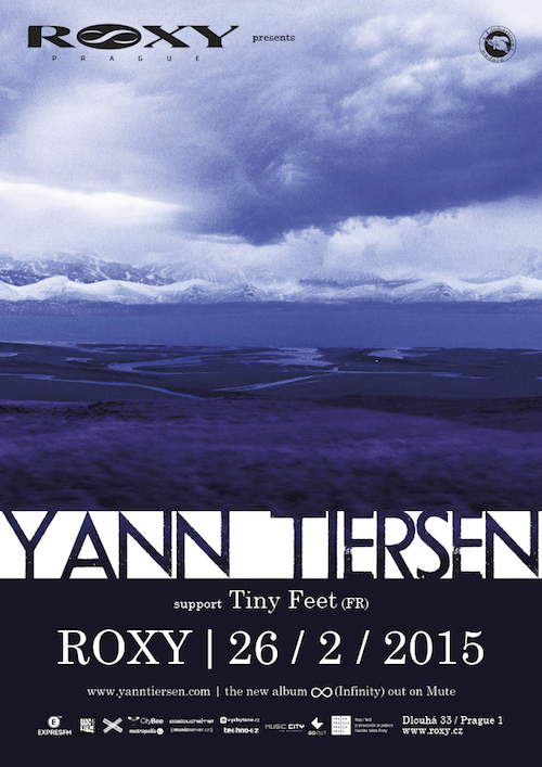 Flyer k akci YANN TIERSEN (čt 26. 2. 2015 19:00) Roxy, Praha (CZ)